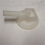 Used white Flo-Star bottom without valve hole,5/8^