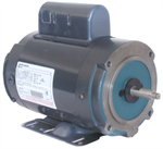 1 HP single phase threaded shaft Magnatek motor