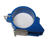 2 1/2^ Blue Plastic Milk Valves
