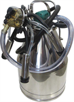 80 lb Bucket unit with Vacupuls pulsator & 300cc c