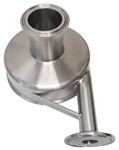 Replacement milk pump housing for Surge with