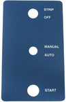 Label, Blue, for our front switch box