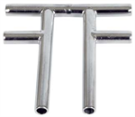Air tee for 3/4^ top unload claw, 9/32 side - side