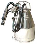 NuPulse SS 65# Pail Milker w/Std Cow Claw