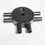 Black alternating air manifold for Quadra Flo claw
