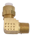 1/4^ OD compression fitting, elbow, 1/8th NPT