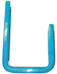 Blue plastic coated EXT U bracket ONLY