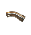 Stainless 45 Degree Trap Bend for Vertical