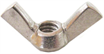 Stainless wing nut for swivel bottom receiver