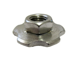Stainless lid nut , WITH extension for higher lids