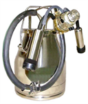 NuPulse SS 35# Pail Milker w/Goat Claw