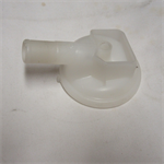 Used white Flo-Star bottom without valve hole,3/4^