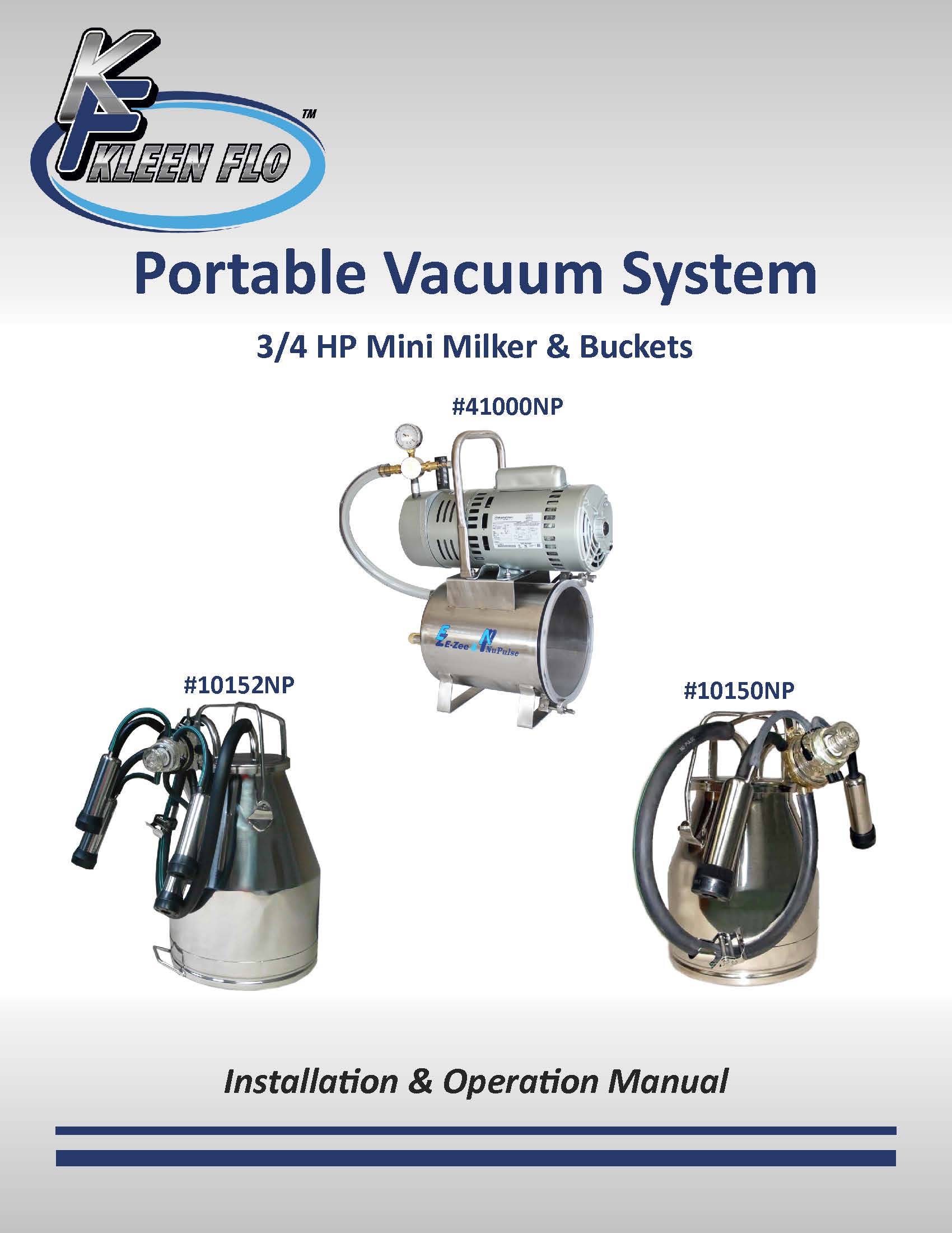 Portable Mini Pump & NuPulse Bucket